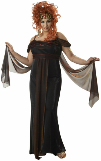 Medusa, The Mythical Siren Adult (Plus) Costume 1 Medusa, The Mythical Siren Adult (Plus) Costume