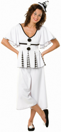 Gigi The Pierrot Adult Costume 1 Gigi The Pierrot Adult Costume