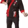 Psycho Sushi Chef Adult Plus Costume