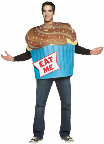 Eat Me Cupcake Adult Costume 1 Eat Me Cupcake Adult Costume