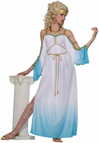 Grecian Gorgeous Goddess Adult Costume 1 Grecian Gorgeous Goddess Adult Costume