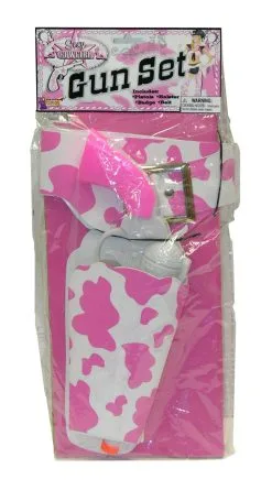 Pink Guns & Holster Set