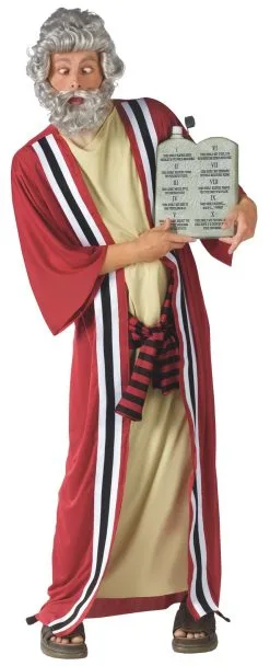 Moses & 10 Party Commandments Adult Costume