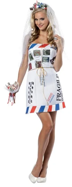 Mail Order Bride Adult Costume