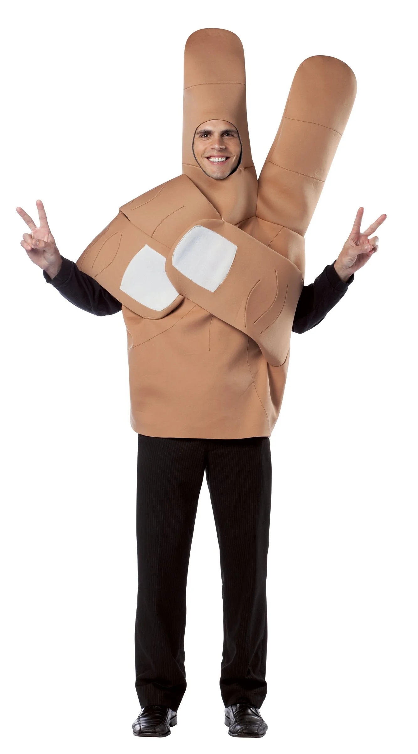 Peace Out Hand Adult Costume 1 Peace Out Hand Adult Costume