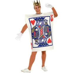King Of Hearts Card Adult Costume