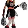 Kids Gothic Cheerleader Costume