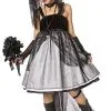 Girls Gothic Bride Costume