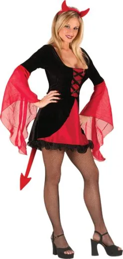Sweet And Sexy Devil Adult Costume