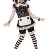Tween Gothic Rag Doll Costume